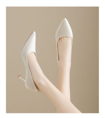 shallow mouth pointed small high heels