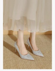 2026 new daily wedding couple wearing high heels