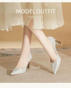 2026 new non tiring high-heeled shoes with thick heels