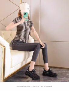 German women's poop like mesh sports shoes