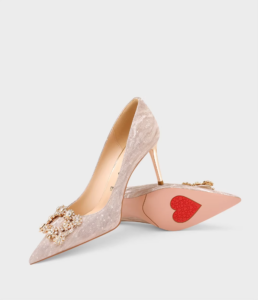 Exquisite yet not tiring foot wedding shoes, women's engagement high heels