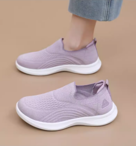 Spring new breathable mesh casual walking shoes