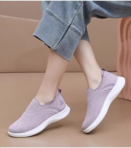 Spring new breathable mesh casual walking shoes