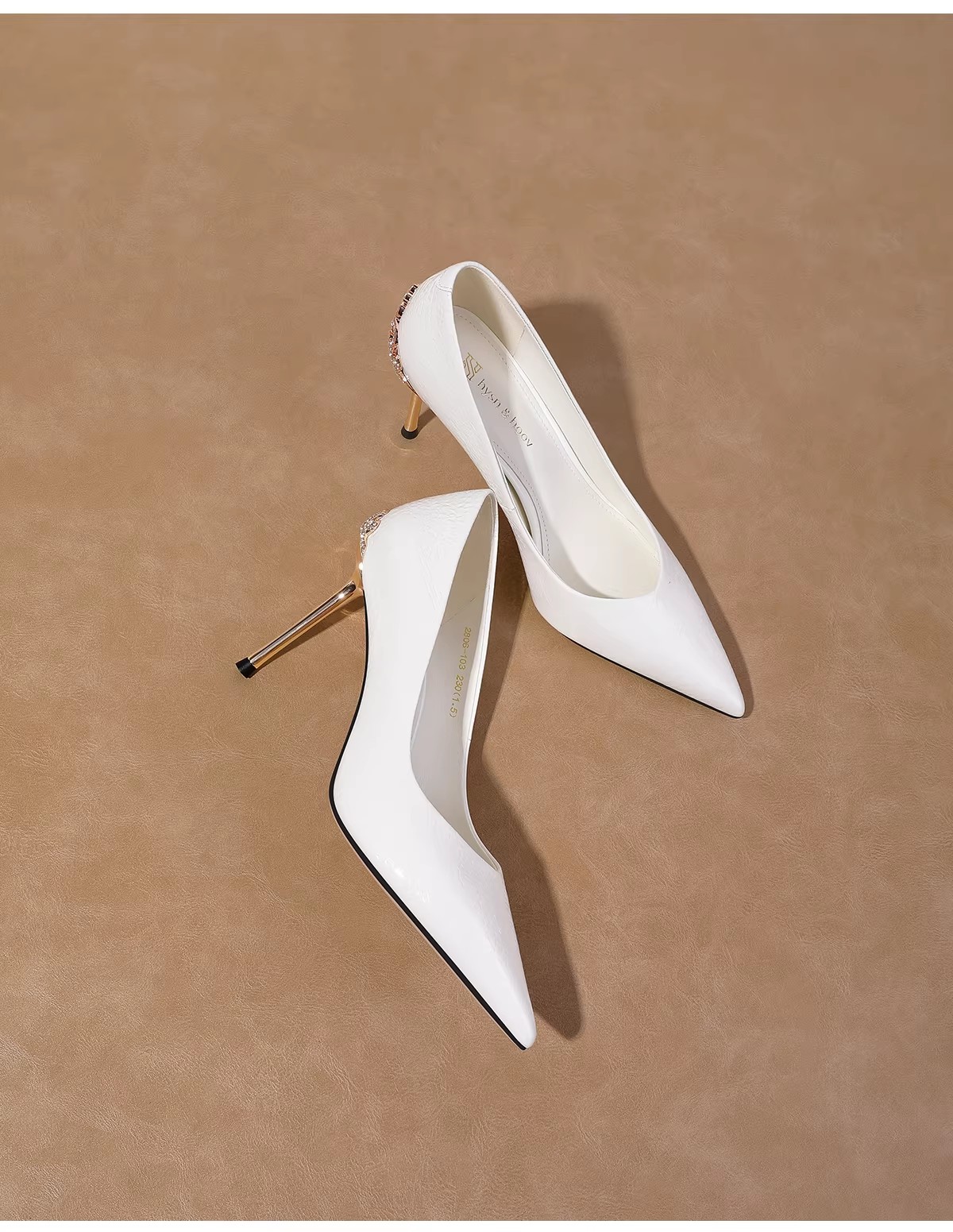 Original designer metal toe high heels Original designer metal toe high heels