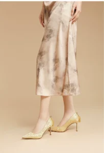 New Chinese style high heels