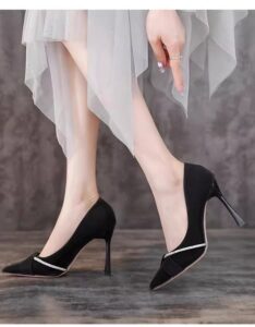 socialite high-end high-heeled shoes