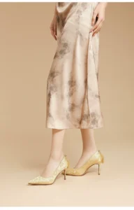 New Chinese style high heels