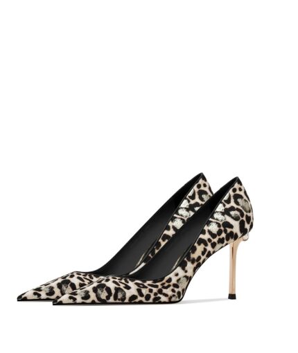 High end pointed high-heeled shoes with high-end feel, versatile and feminine temperament