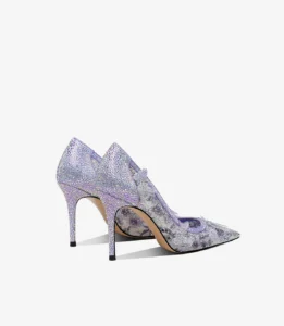 Luxury Water Diamond Butterfly Stiletto Heels